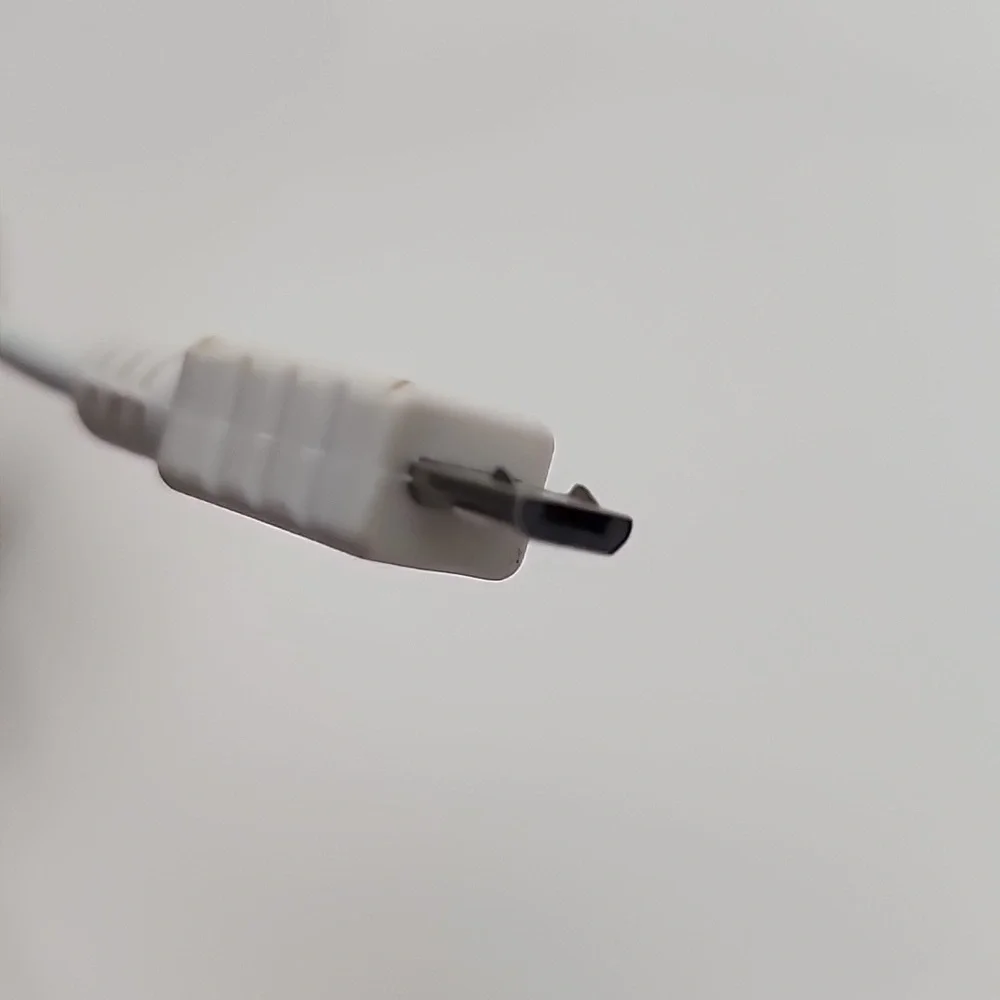 White USB to Micro USB Cable